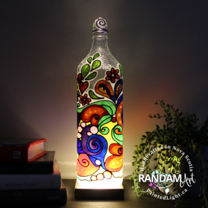 Tall Funky Groovy Accent Lamp by Randam Art