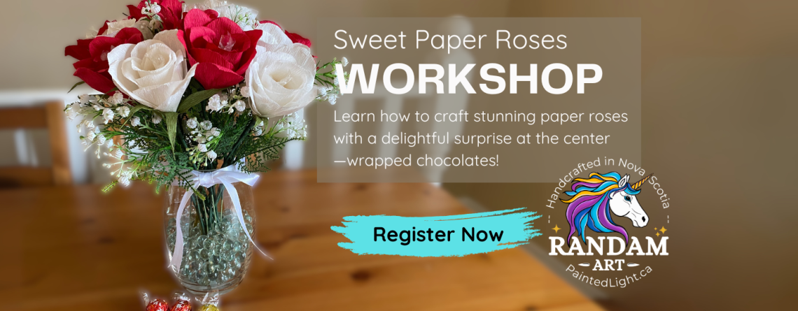 Learn how to craft stunning paper roses with a delightful surprise at the center—wrapped chocolates!