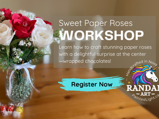 Learn how to craft stunning paper roses with a delightful surprise at the center—wrapped chocolates!