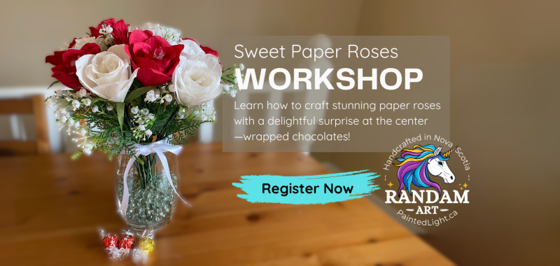 Learn how to craft stunning paper roses with a delightful surprise at the center—wrapped chocolates!